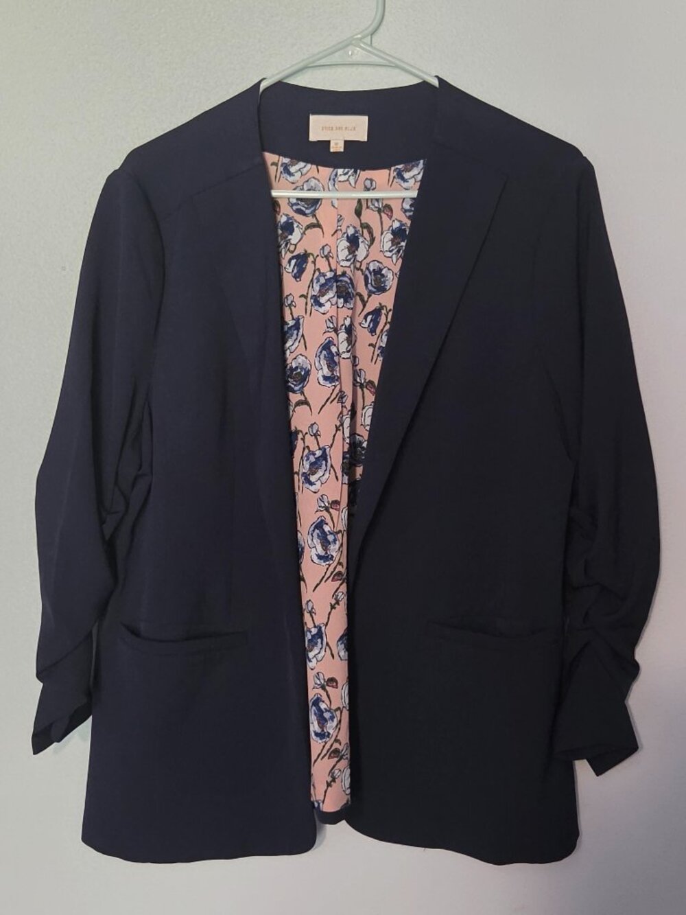 Skies Are Blue Navy Blazer